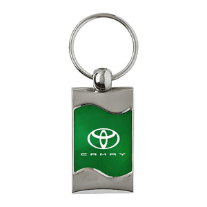 Toyota Camry Keychain & Keyring - Green Wave (KC3075.CAM.GRN)
