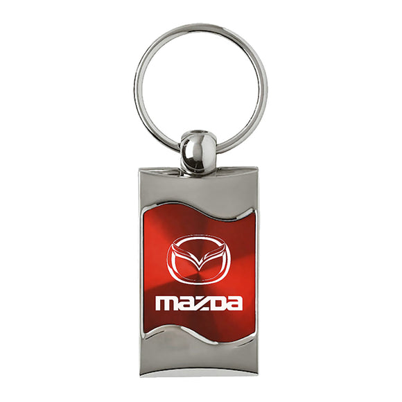 Mazda Keychain & Keyring - Red Wave (KC3075.MAZ.RED)