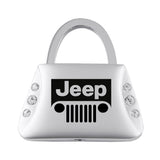 Jeep Grill Keychain & Keyring - Purse with Bling (KC9120.JEEG)