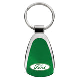 Ford Keychain & Keyring - Green Teardrop (KCGR.FOR)