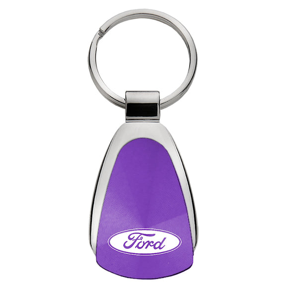 Ford Keychain & Keyring - Purple Teardrop (KCPUR.FOR)