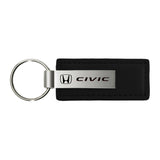Honda Civic Keychain & Keyring - Premium Leather (KC1540.CIV)