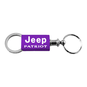 Jeep Patriot Keychain & Keyring - Purple Valet (KC3718.PAR.PUR)