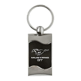 Ford Mustang GT Keychain & Keyring - Black Wave (KC3075.MGT.BLK)