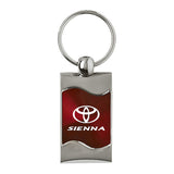 Toyota Sienna Keychain & Keyring - Burgundy Wave (KC3075.SIE.BUR)