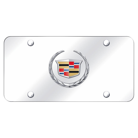 Cadillac (New) Logo Chrome/Chrome Plate (AG-CAD.2.CC)