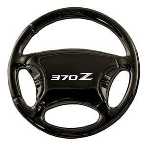 Nissan 370Z Keychain & Keyring - Black Steering Wheel (KC3019.370)