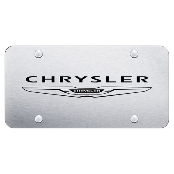 Chrome Chrysler License Plate (AG-PL.CHRNL.ES)
