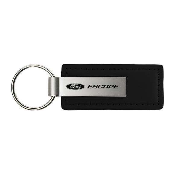 Ford Escape Keychain & Keyring - Premium Leather (KC1540.XCA)