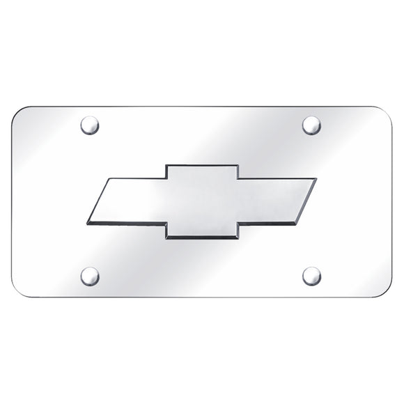 Chevrolet Logo Chrome on Chrome Plate (AG-CHV.2.CC)
