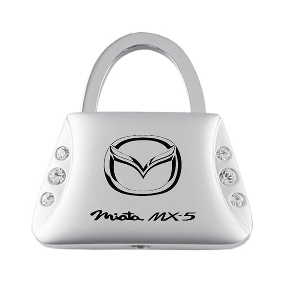 Mazda Miata MX-5 Keychain & Keyring - Purse with Bling (KC9120.MIA)