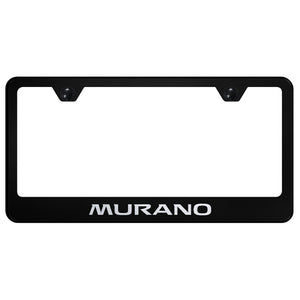 Nissan Murano Black License Plate Frame (LF.MUR.EB)