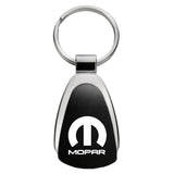 Mopar Logo Keychain & Keyring - Black Teardrop (KCK.MOP)