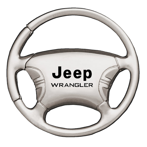 Jeep Wranger Keychain & Keyring - Steering Wheel (KCW.WRA)