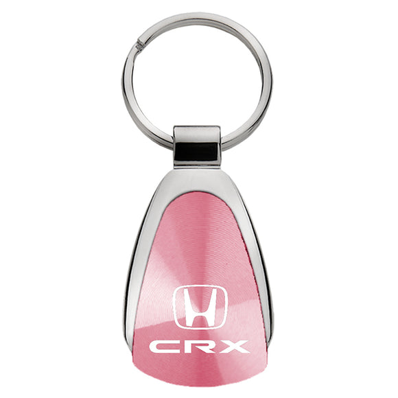 Honda CR-X Keychain & Keyring - Pink Teardrop (KCPNK.CRX)