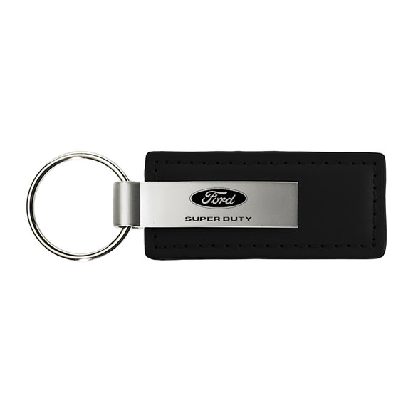 Ford Super Duty Keychain & Keyring - Premium Leather (KC1540.DTY)