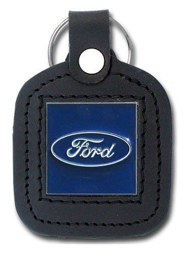 Ford Keychain & Keyring - Square Leather (FDLS1)