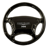 Chrysler 300 Keychain & Keyring - Black Steering Wheel (KC3019.300)