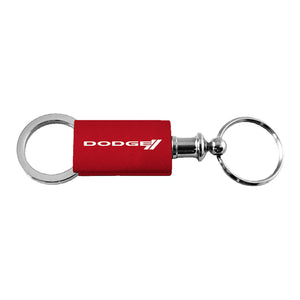 Dodge Stripe Keychain & Keyring - Red Valet (KC3718.DODS.RED)