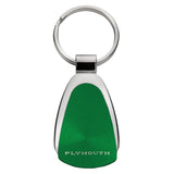 Plymouth Classic Keychain & Keyring - Green Teardrop (KCGR.PLYC)